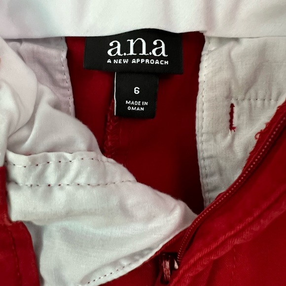 A.n.a. Red Khaki Pants - Picture 4 of 4
